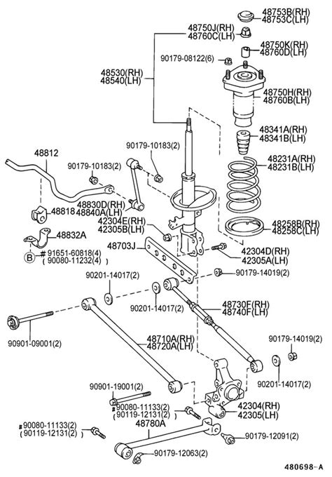 chassis connected metal points in avalon|2000 Toyota Avalon .